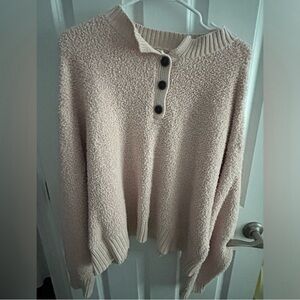 La Hearts Pink Crew Neck Sweater